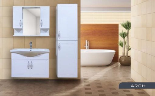 ARCH 1 Banyo Dolabı Takımı Lavabo ve Ayna Dahil