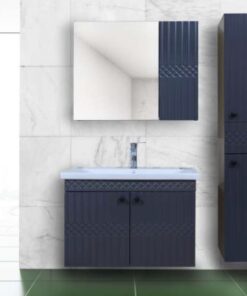 Ece Banyo Dolabı Takım Lavabo ve Ayna Dahil