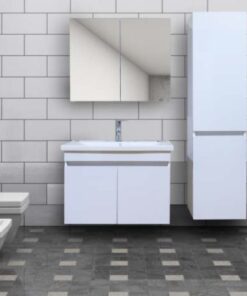 Nepal Banyo Dolabı Takım Lavabo ve Ayna Dahil