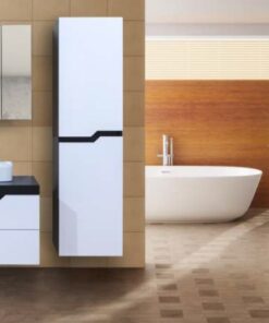 Perlina Banyo Dolabı Takım Lavabo ve Ayna Dahil