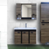 Yıldız 13 Banyo Dolabı Takım Lavabo ve Ayna Dahil
