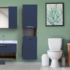 Yıldız 5 Banyo Dolabı Takım Lavabo ve Ayna Dahil