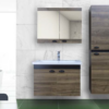 Yıldız 7 Banyo Dolabı Takım Lavabo ve Ayna Dahil